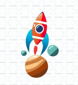 Rakete und Planeten
